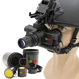  White and Green High-Performance Image Intensifier Tube Infrared Lighting Night Vision Goggles
            