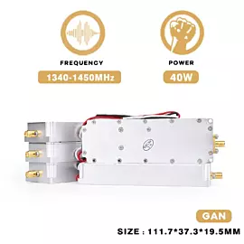  1340-1450MHz 40W High Power RF Anti Drone Modules Incorporate State of The Art GaN for Autel Mavic 3 Fpv C-Uas
            
