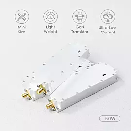  40W 110-190MHz Fpv Uav C-Uas Anti Drone Module Signal Shielding Module RF Power Amplifier for Blocking Signals Jamming
            