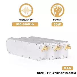  30W 500-600MHz Anti Fpv Drone System Uav Jamming Device RF Power Amplifier Module Anti-Drone Module
            