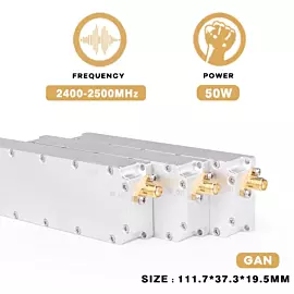  2.4G GaN Power Amplifier Anti Uav Fpv Drone Jammer Module Drone Signal Device
            