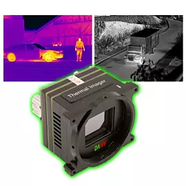  Continuous (CZ) Optics USB 30/120fps Uncooled Thermal Camera Module IR 12um Thermal Imager Module for Drone
            