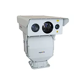 Long Range Visible Light & Laser & Thermal Imaging Three Sensor IP Camera