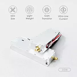  30W 110-190MHz Signal Blocking Anti Drone Power Amplifier Jamming Module Uav RF C-Uas Anti-Drone Autel Mavic 3 Counter System GaN Drone Defence Module
            