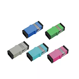 Om3 Sc Simplex Fiber Optic Adapter Without Flange, Sc/Upc Fiber Optic Coupler (OM1, OM2, OM3, OM4)