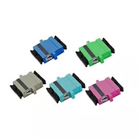 Singlemode Sc Duplex Optical Fiber Adapter, Sc/Upc Fiber Optic Coupler