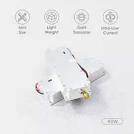  40W 830-940MHz Fpv Uav C-Uas Anti Drone Signal Shielding Module PA RF Power Amplifier for Blocking Signals Jamming Buildings
            
