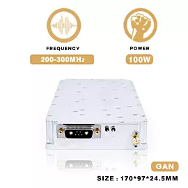  200-300MHz 100W Custom RF Power Amplifier Module for Anti-Uas Anti-Fpv Systems
            