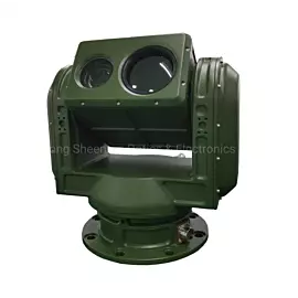  PTZ Vehicle Mounted Dual Video Camera Thermal Camera and HD Day Camera
            