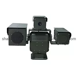  Perimeter Security Used Long Range PTZ Visible Light and Laser and Thermal Imaging Camera
            