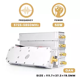  Anti Drone Module 50W 5.8g Jammer Interceptor Blocking Antidrone Jamming Module
            