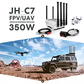  7 Channel 600-1050MHz 1.5g 2.4G 5.8g 350W Anti Drone Car Defence Device Uav Fpv Drone Jammer Jamming Blocking System Module Jammer
            