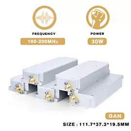 30W 100-200MHz GaN Anti Drone Fpv Jammer Module RF Power Amplifier Unmanned Aircraft Interference System Advanced C-Uas Solution
            