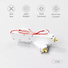  20W 950-1050MHz Fpv Interceptor Shielding Device RF Signal Blocking Module for Anti Drone Power Amplifier Uav C-Uas Jamming
            