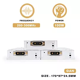  200-300MHz 100W Anti Drone RF Module Defence Blocking System PA Power Amplifier with GaN Jammer Dji Signals
            