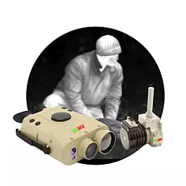  Long Range Infrared Night Vision Multifunctional Cooled Thermal Binoculars C640
            