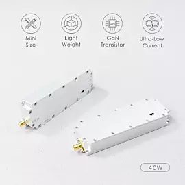  40W 2.4G 2400-2500MHz GaN Anti Fpv Uav Anti-Drone Module RF System Jamming Device C-Uas Solution Autel Mavic 3 Counter Anti Drone System Blocker Signal
            