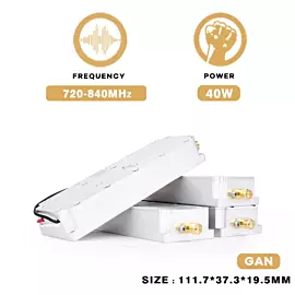  40W 720-840MHz Anti Drone Interceptor GaN RF Module Dji Drones Signal GPS Blocker Jammer Uav Shielding
            