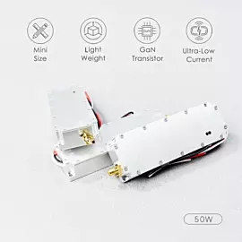 50W 410-490MHz GaN RF Anti Fpv C-Uas System Signal Defence Anti-Drone Uav Jamming Autel Mavic 3 Counter Anti-Drone Blocking
            