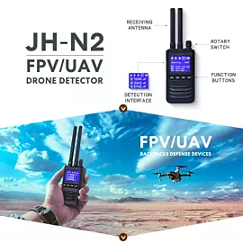  Handheld Drone Detection Early Warning Defence System Uav Fpv Autel Mavic 3 Counter Anti-Drone Signal Detector Device Drone Signal Detection Module
            