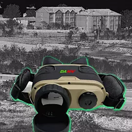  Day-and-Night 384*288 350b Long Range Uncooled Thermal Handheld Binoculars
            