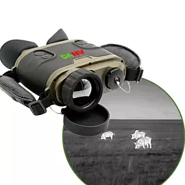 High-Resolution 4X Zoom Uncooled Infrared Binocular Night Vision Thermal Imaging Module Camera
            