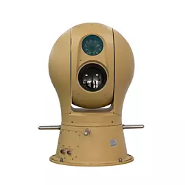 2 Km Day and 10 Km Thermal Imaging Dome Electro Optical Pantilt System