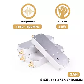  1550-1620MHz GaN Anti Drone Module Signal Defence Power Amplifier Vco Source Uav Jammer System
            