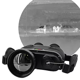  Detector Resolution 640*512 Black Uncooled Thermal Infrared Imaging Binoculars
            