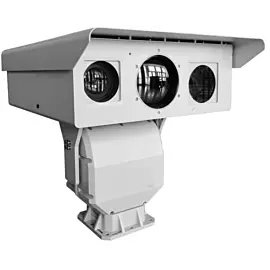  13km Long Range All Purposes Intelligent Dual Sensor PTZ 6X 1280*1024 High Resolution Thermal Imaging Camera System
            