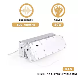  600-700MHz 50W Anti Drone Signal Jammer Module System GPS Blocker GaN Fpv Uav Shielding
            