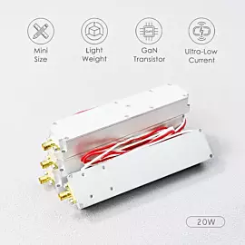  20W 1340-1450MHz GaN Autel Mavic 3 Counter Defence Jamming Anti-Drone C-Uas PA System Power Amplifier Uav Vco Source RF Signal Module
            