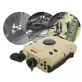  Highly Sensitive Handheld Cooled High Resolution Vox 640X512px Sensor Thermal Imaging Binoculars
            