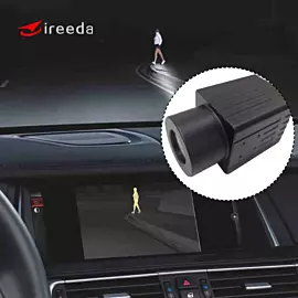  Hidden Auto Front 500m IR Infrared 384*288/640*512px Thermal Imaging Night Vision Small Car Camera
            