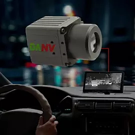  Night Vision Infrared Thermal Car Camera System IR Thermal Imaging for Vehicles
            