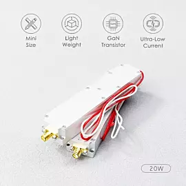  20W 1170-1280MHz GaN RF Anti Drone Module Dji Drone Signal Shielding Device System Fpv Uav C-Uas Signal Blocking Buildings Jamming
            