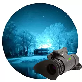 Pvs-14 Image Intensifier Gen2 High Resolution 64+ Real Fom1800 P43 Green Phosphor Night Vision Monocular
            