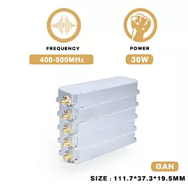  400-500MHz 30W GaN Anti Fpv Uav Drone Blocker Jamming Module GPS Dji Signal Shielding Device C-Uas Solution
            