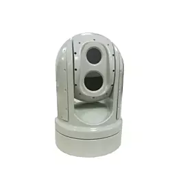  Ship-Borne Image Stabilization GPS Long Range Day Night PTZ Marine Flir Surveillance Pantilt Thermal Camera
            
