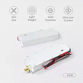  40W 1550-1620MHz Anti Drone Uav Vco Source GaN Power Amplifier RF Blocking Anti-Drone Jamming Signal System PA C-Uas
            