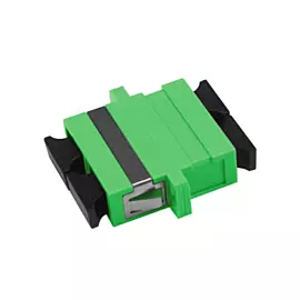  Singlemode Sc/APC Duplex Fiber Optic Adapter, Sc Optical Fiber Coupler
            