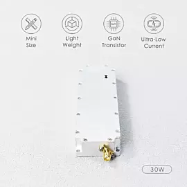  30W GaN 1170-1280MHz RF PA Wireless Power Amplifier Module for Anti Drone/Uav Defense System Blocking Signal
            