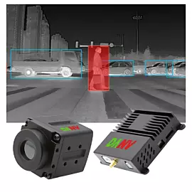  High Resolution 256*192 Night Vision Vehicle Thermal Camera for Car and Truck
            