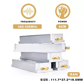  Factory Direct 40W 400-500MHz Fpv Anti Uav Drone GPS Shielding Signal Blocking Module System with GaN Vco Source
            